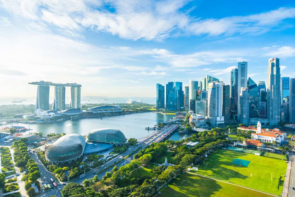 Singapore skyline